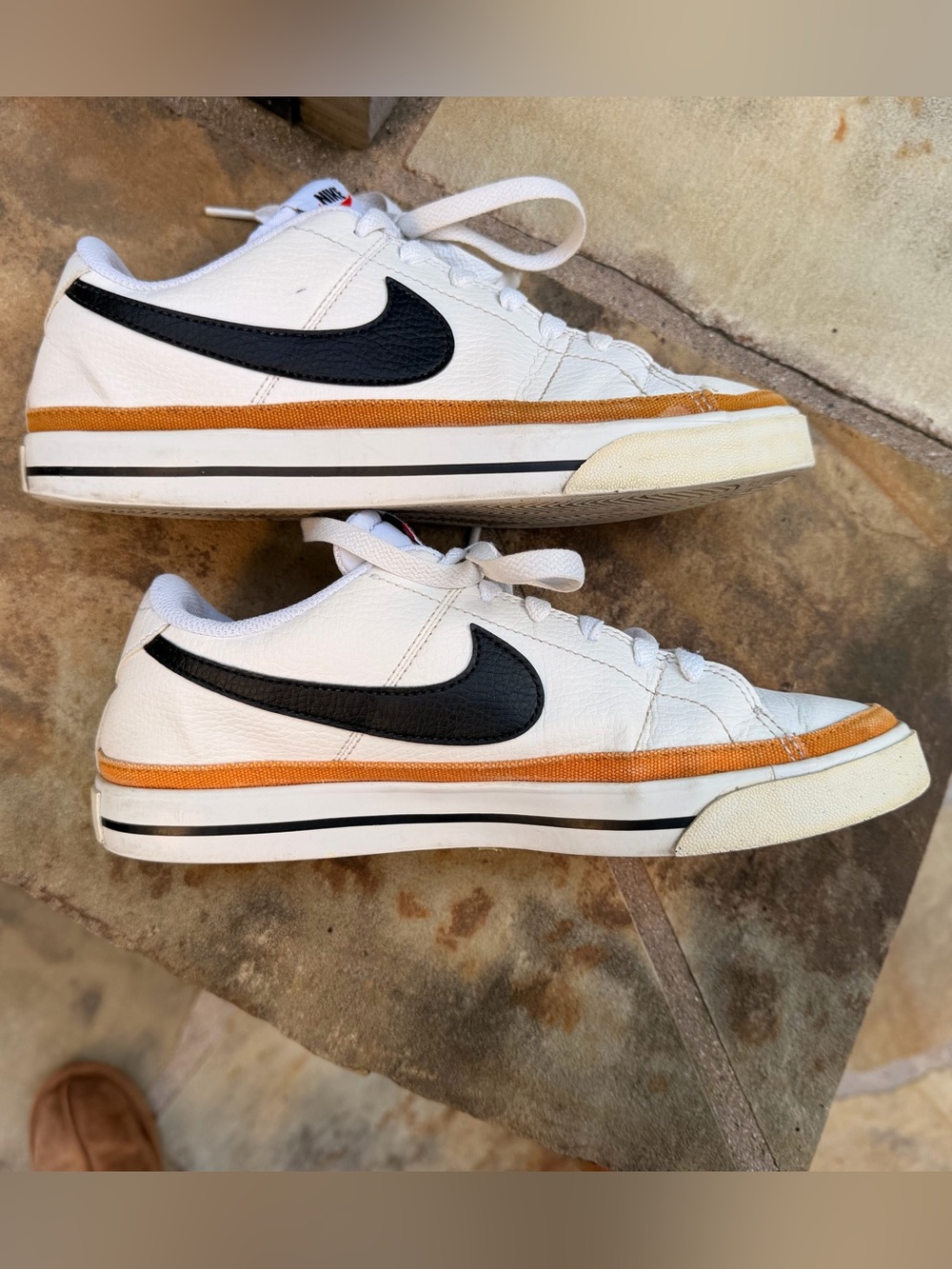Nike Court Legacy White Low-Top Sneakers - Picture 3 of 7